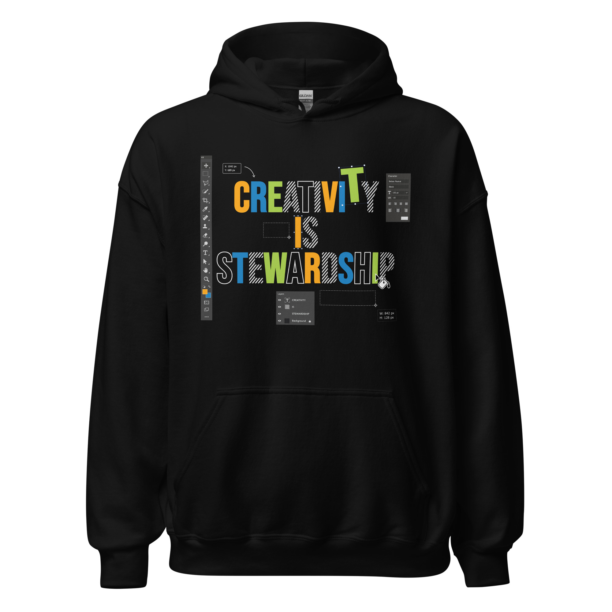 Mission 001 | Creativity is Stewardship Unisex Hoodie