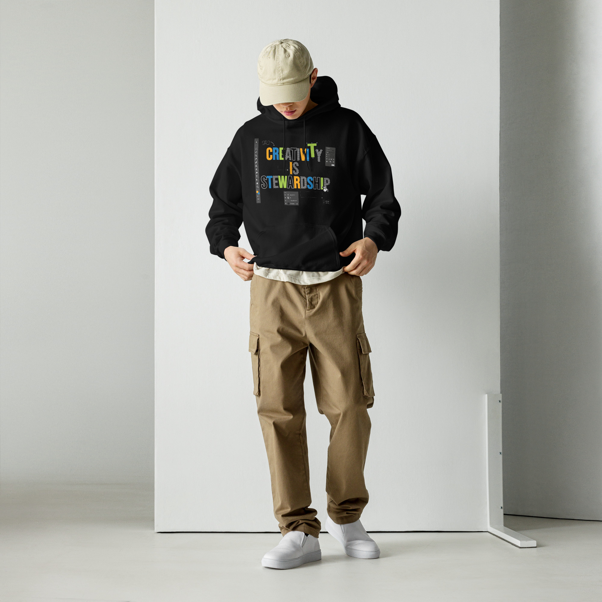 Mission 001 | Creativity is Stewardship Unisex Hoodie - Image 12